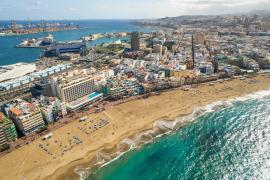 Gran Canaria beach, in Spain